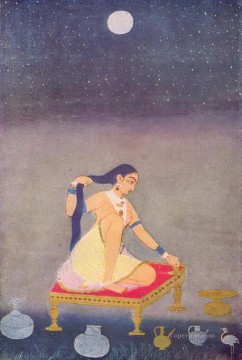 インド人 Painting - インディッシャー・マーラー・インディアン
